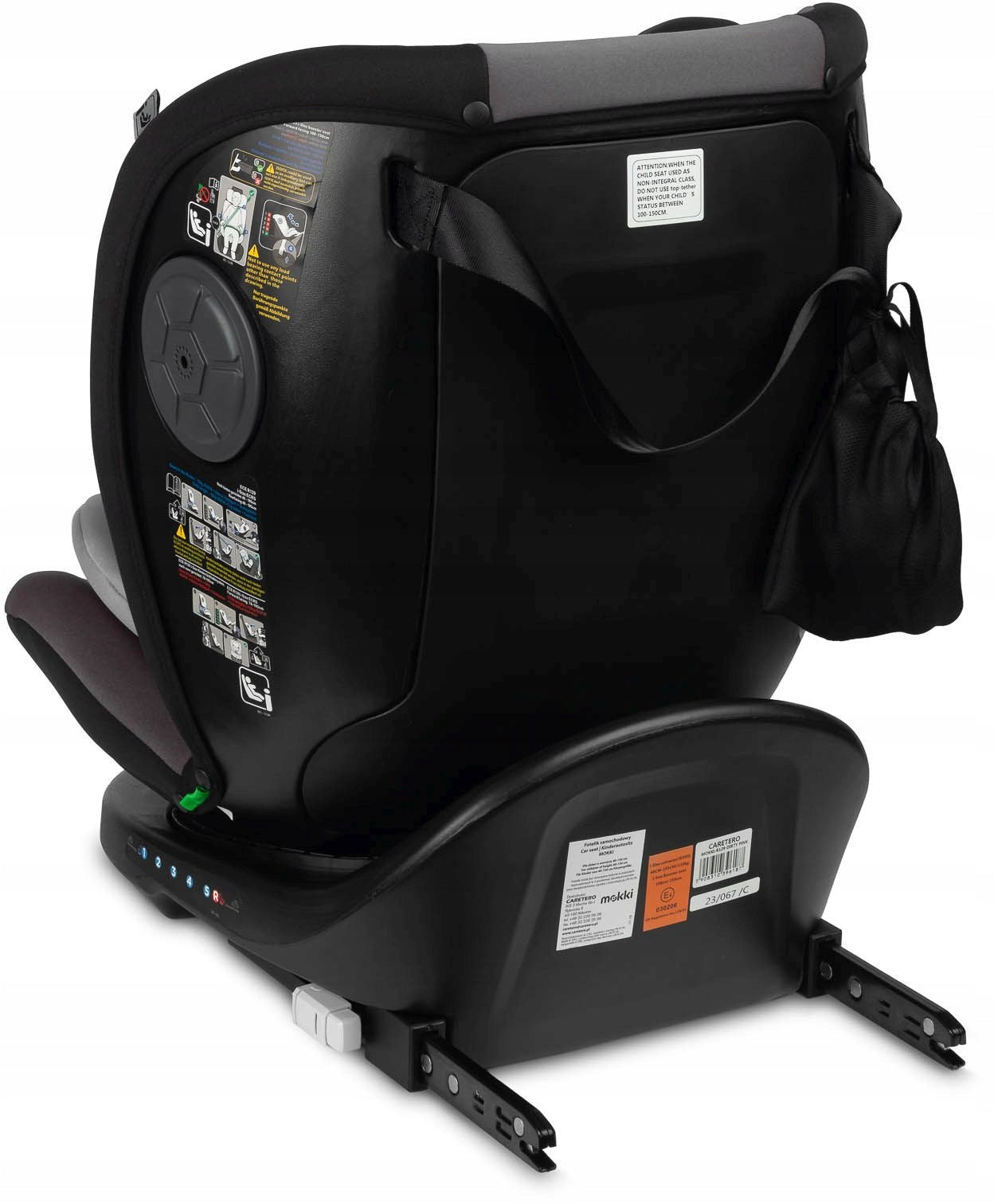 CARETERO SWIVEL CAR SEAT FROM 40-150 CM MOCHA 360 AND SIZE ISOFIX EAN (GTIN) 5908310396200