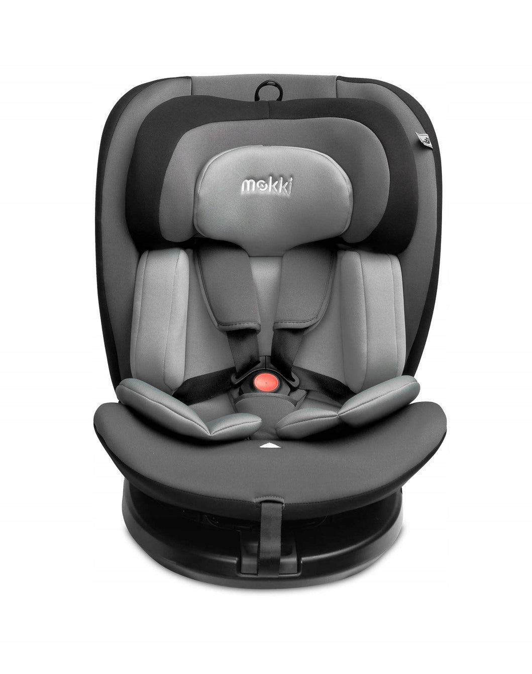CARETERO SWIVEL CAR SEAT FROM 40-150 CM MOCHA 360 AND SIZE ISOFIX Manufacturer code MOKKI I-SIZE GREY