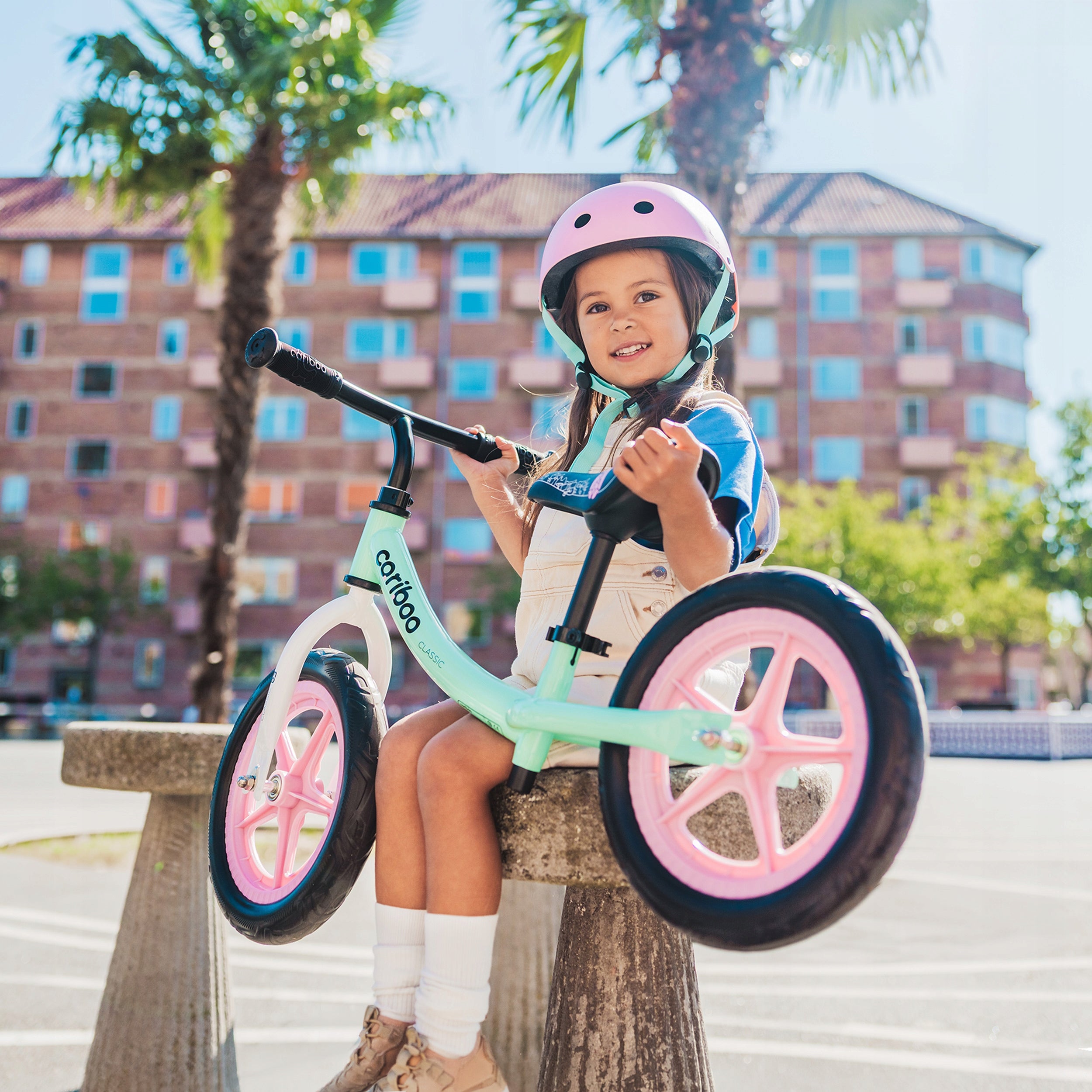 CARIBOO CLASSIC balance bike for girls Packaging status original