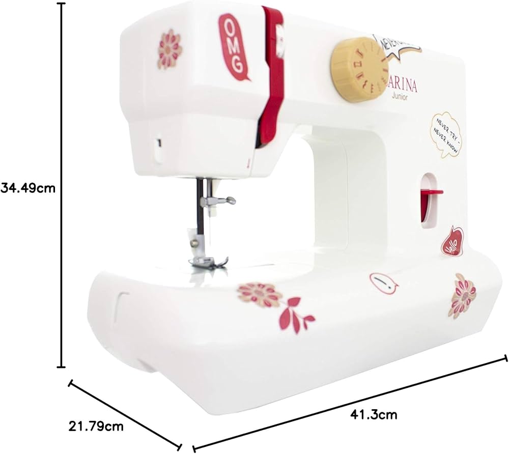 CARINA JUNIOR SEWING MACHINE 23 STITCHES OVERLOK Model 1041 junior