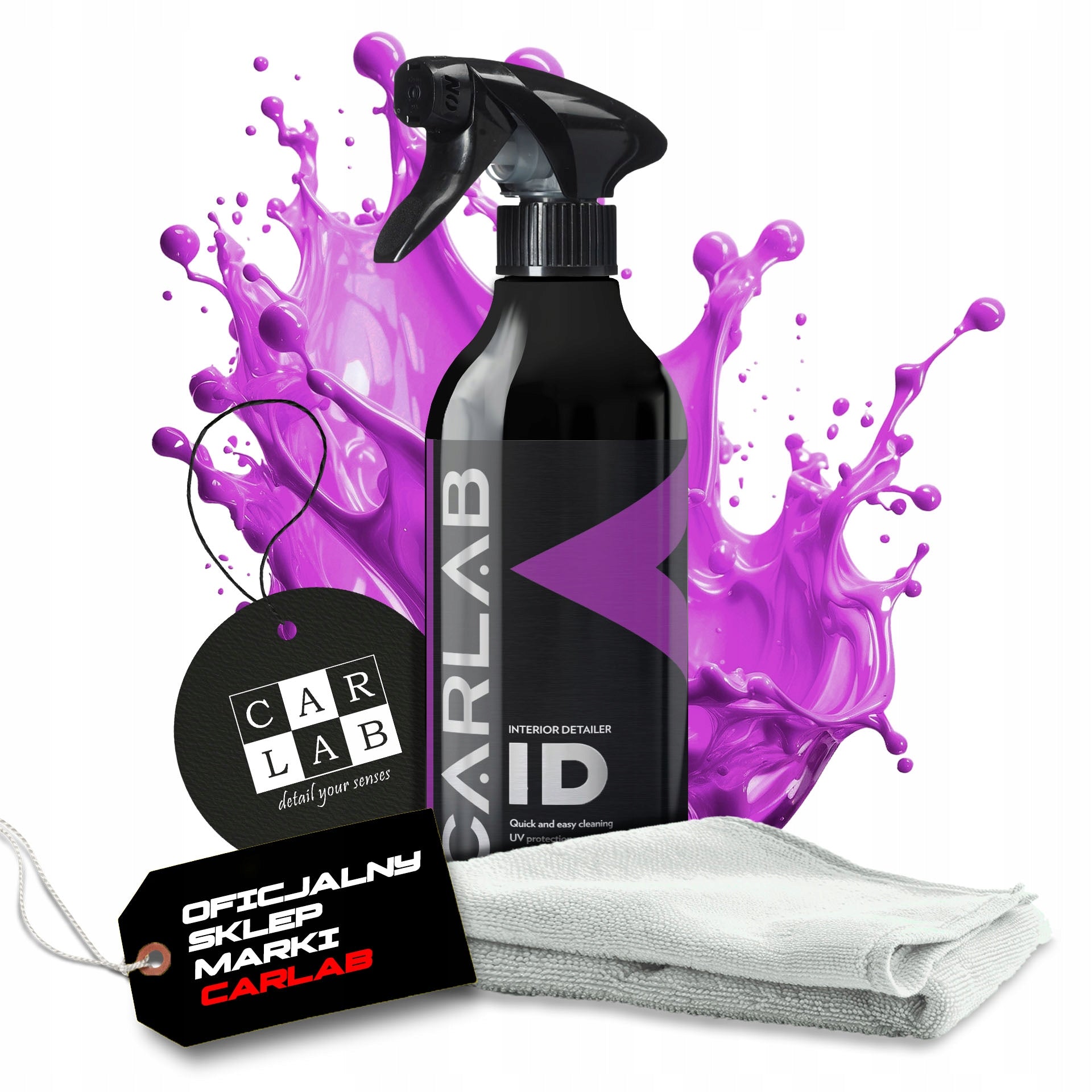 CARLAB ID Interior Detailer 500ml PREMIUM CARE for interior cleaning