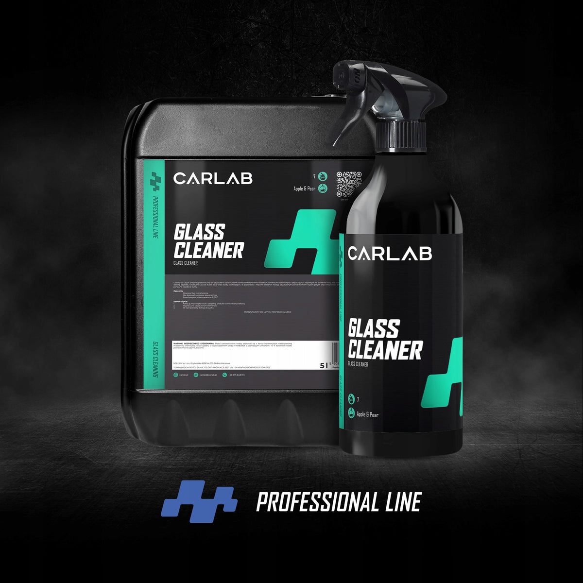 CARLAB PRO GLASS CLEANER 750ml streak-free window cleaner, gloss Manufacturer Carlab