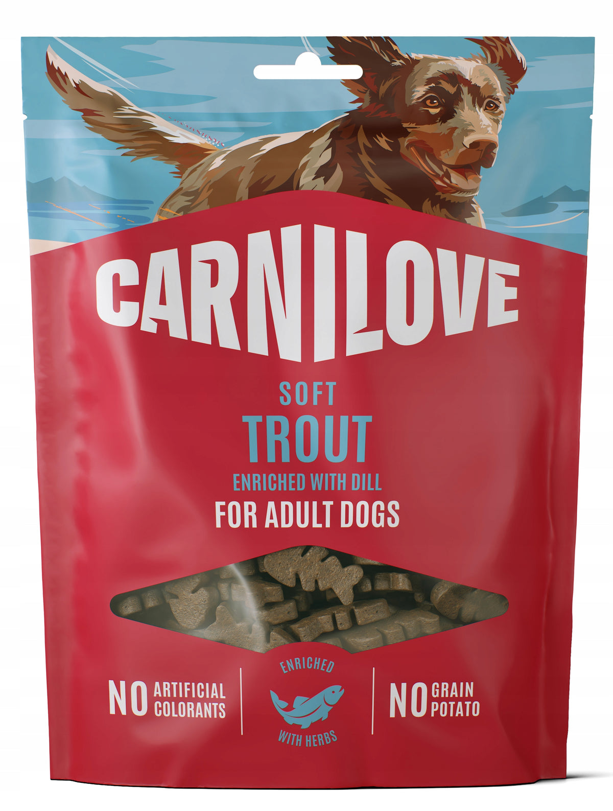 CARNILOVE Soft Snack TROUT 200g
