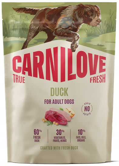 CARNILOVE TRUE FRESH DOG DUCK ADULT 1.5kg