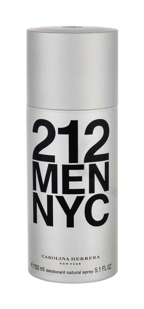 CAROLINA HERRERA 212 Men deodorant spray 150 ml Manufacturer code 8411061906804