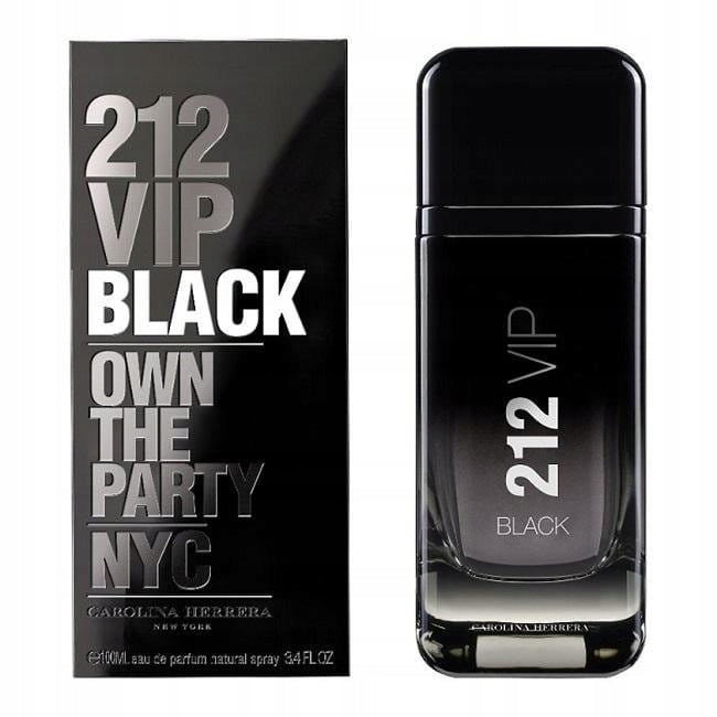 CAROLINA HERRERA 212 VIP Black Men EDP Eau de Parfum Product weight with unit packaging 0.3 kg
