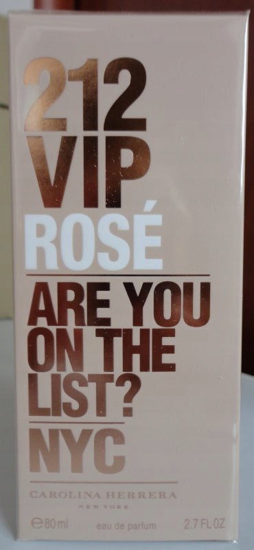 CAROLINA HERRERA 212 VIP ROSE EDP 80ml SPRAY Brand Carolina Herrera