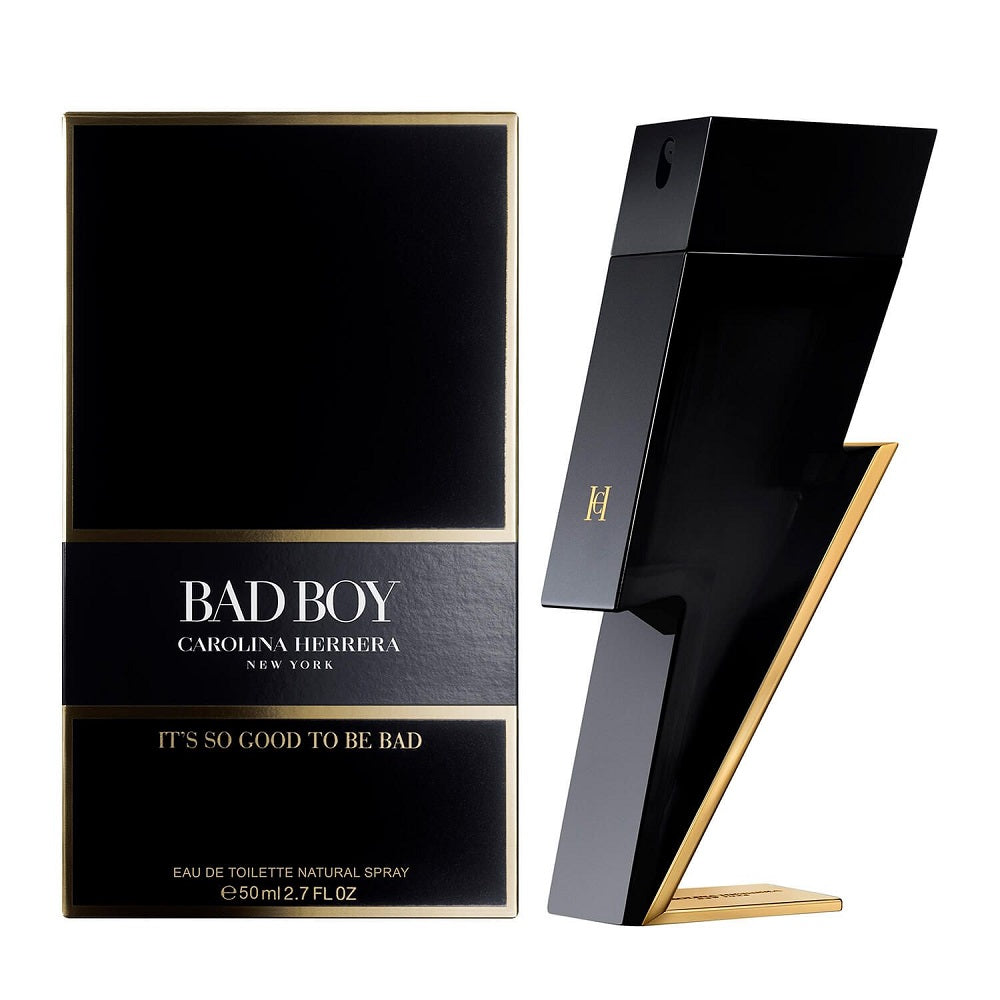 CAROLINA HERRERA Bad Boy EDT eau de toilette for men perfume 50ml