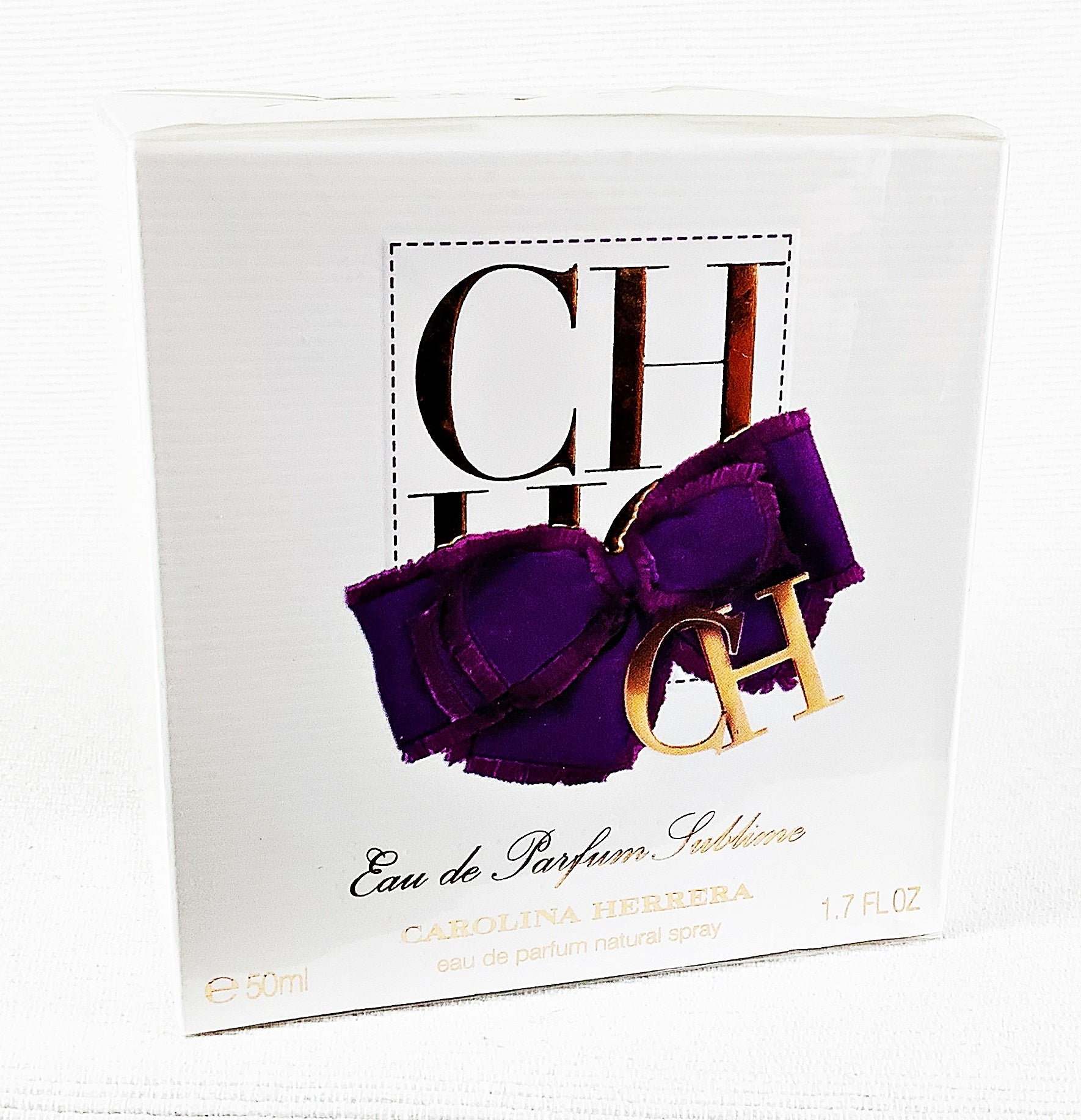 CAROLINA HERRERA CH SUBLIME 50 ML EAU DE PARFUM UNIQUE Packaging status original