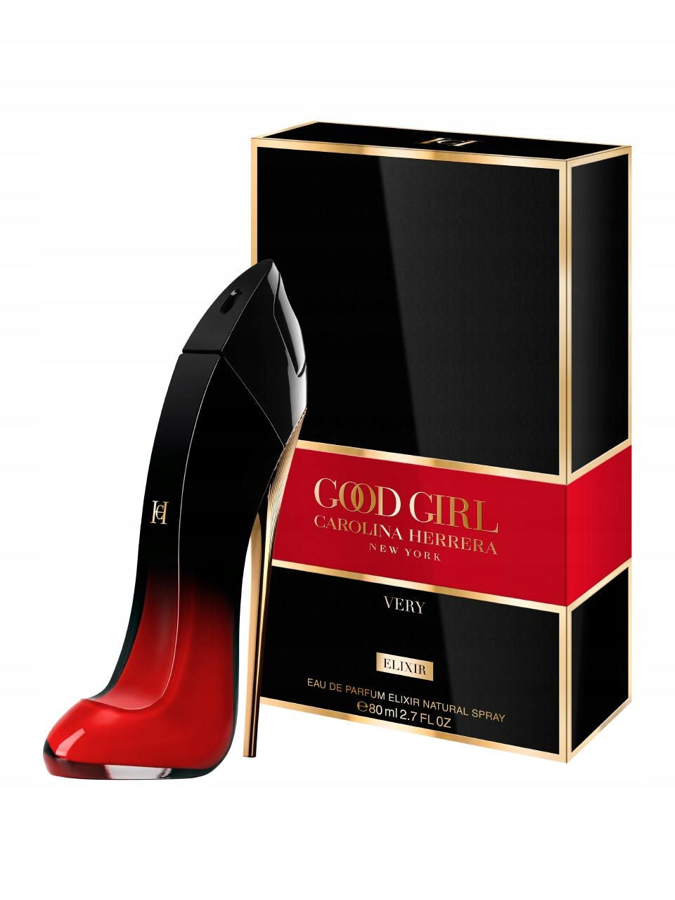 CAROLINA HERRERA Very Good Girl Elixir Eau De Parfum EDP 80ml Packaging volume 80 ml