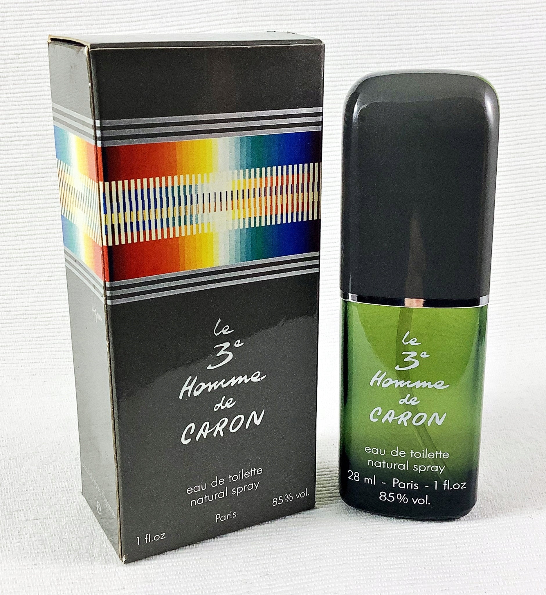 CARON LE No 3 HOMME DE CARON 28 ML EAU DE TOILETTE UNIQUE Packaging status original