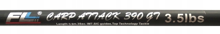 CARP FISHING ROD 3 PIECES 3.9 M REEL 10 BALL + LINE + FLIGHTS + STOP WATCHES Rod construction type telescopic