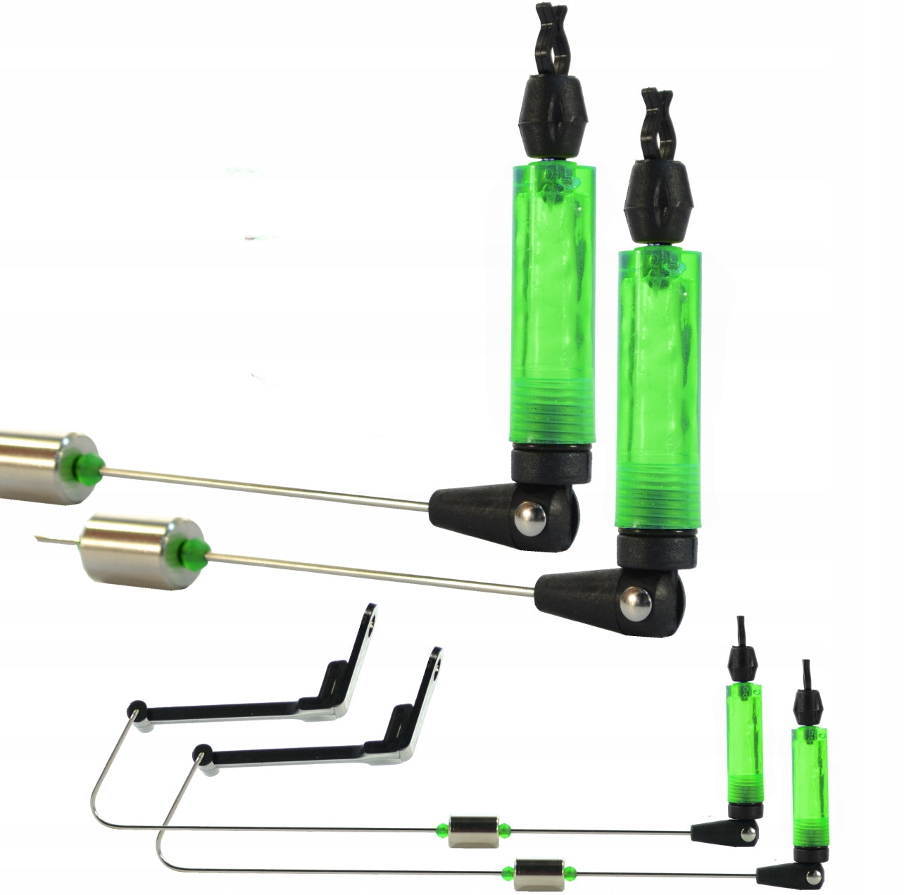 CARP FISHING SET 2 RODS 2 ROD REELS UNDER ALL HOKKAIDO Number of items in the set 3