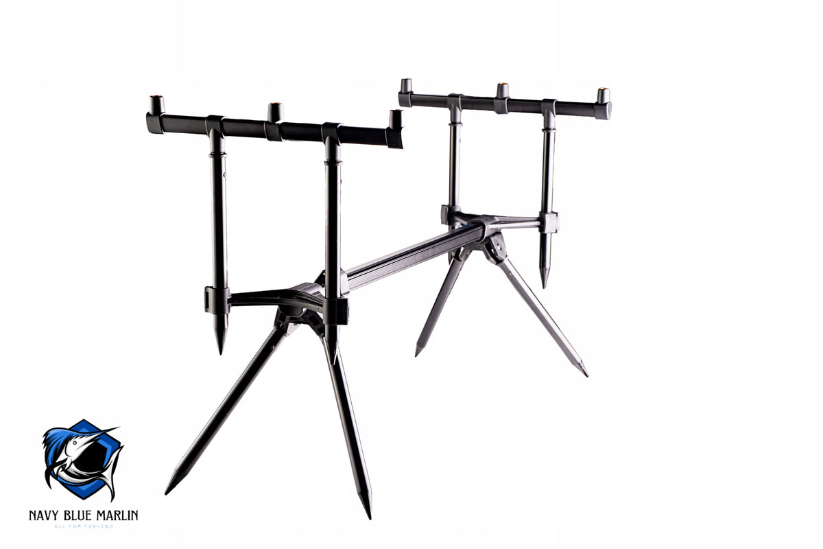 CARP STAND RUMPOL ROD POD FOR 3 RODS / COVER + 280535 Packaging status original