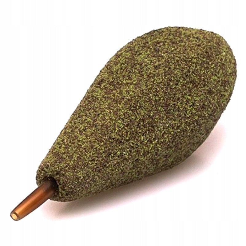 CARP WEIGHT For Throwing UNDERCARP TORPEDA Pass-through 70g Green