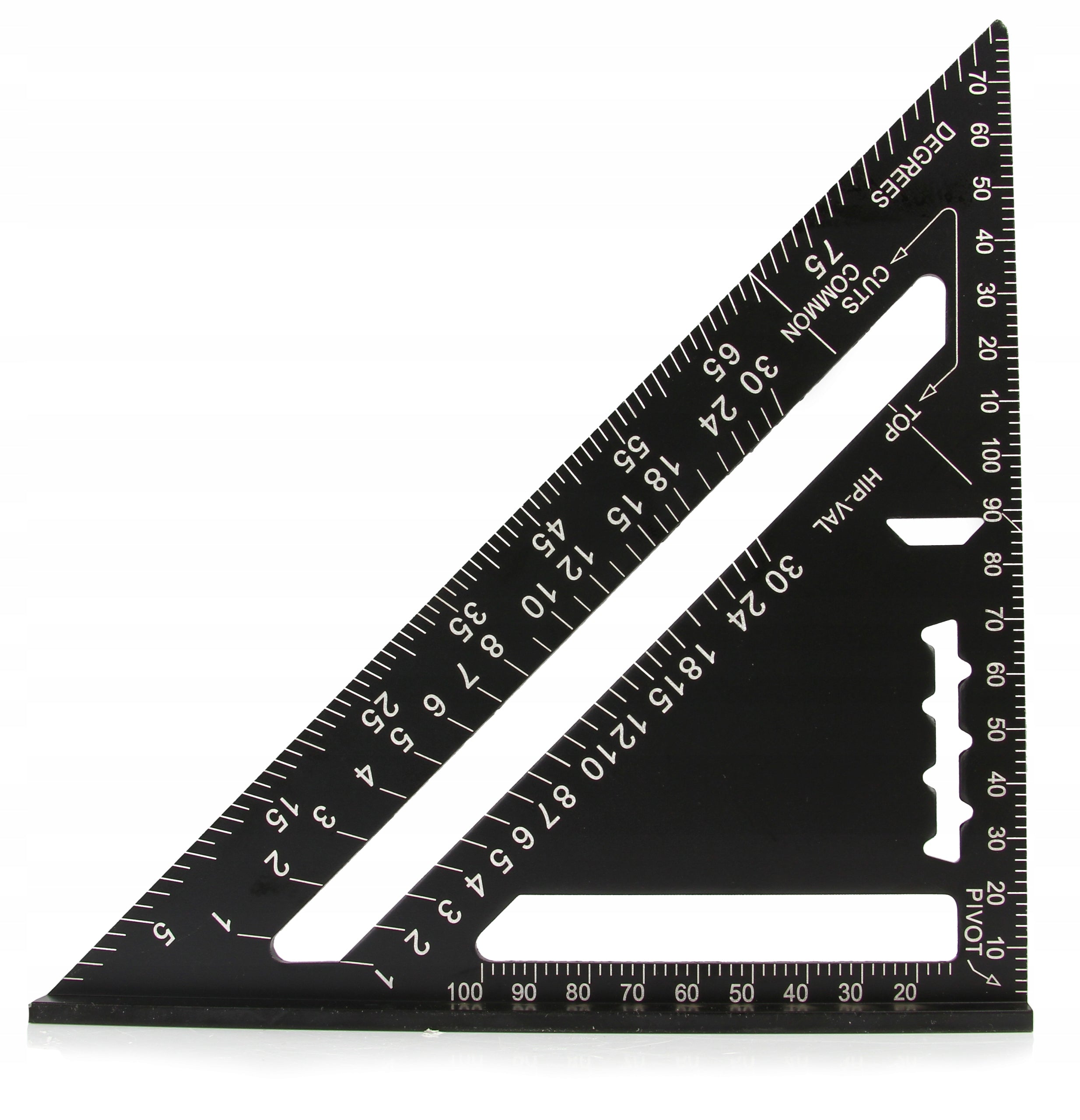 CARPENTRY ANGLE UNIVERSAL MEASUREMENT 7" 180mm ALUMINUM EAN (GTIN) 5901969130232