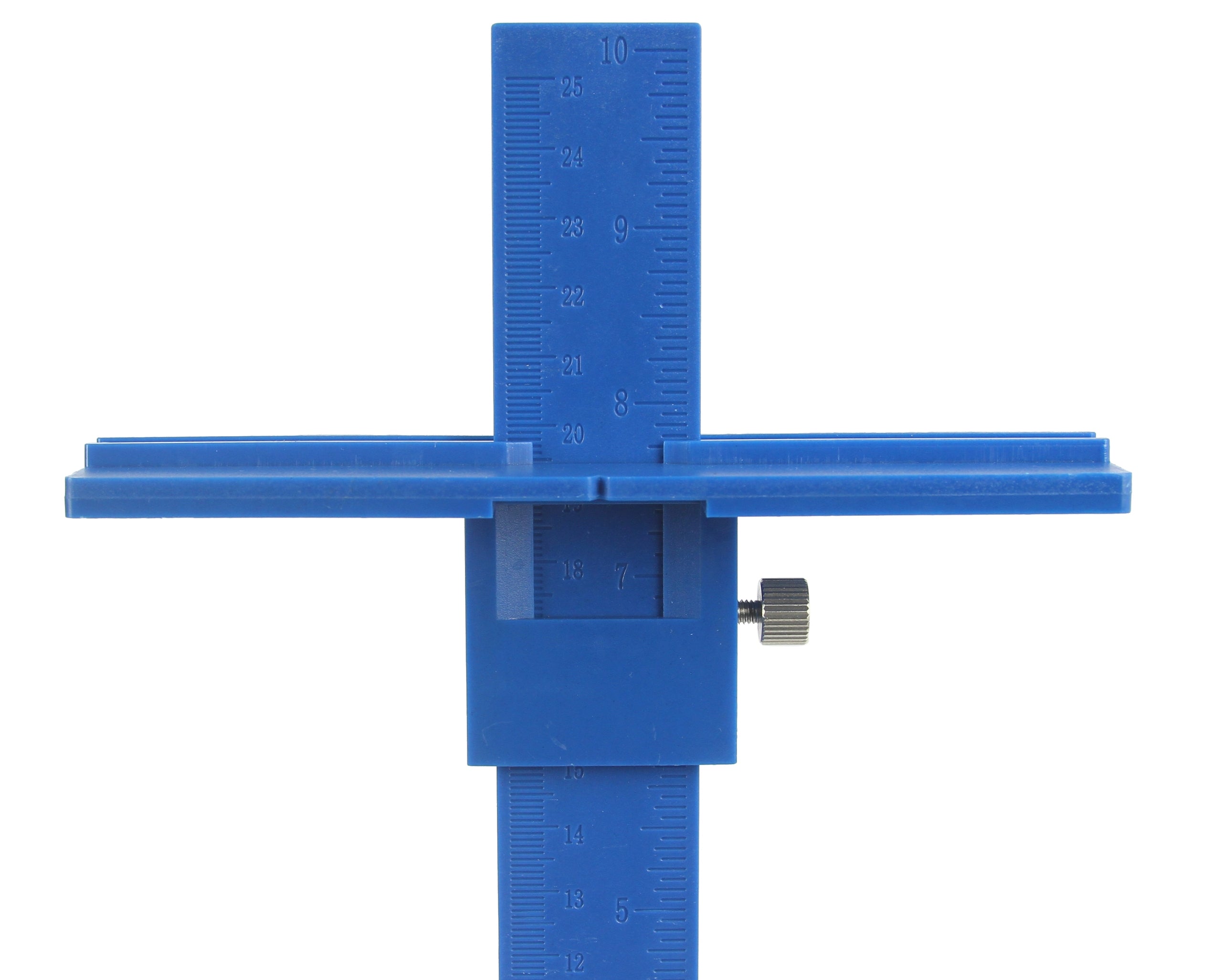 CARPENTRY TEMPLATE FOR DETERMINING HOLES 25 CM Material aluminum