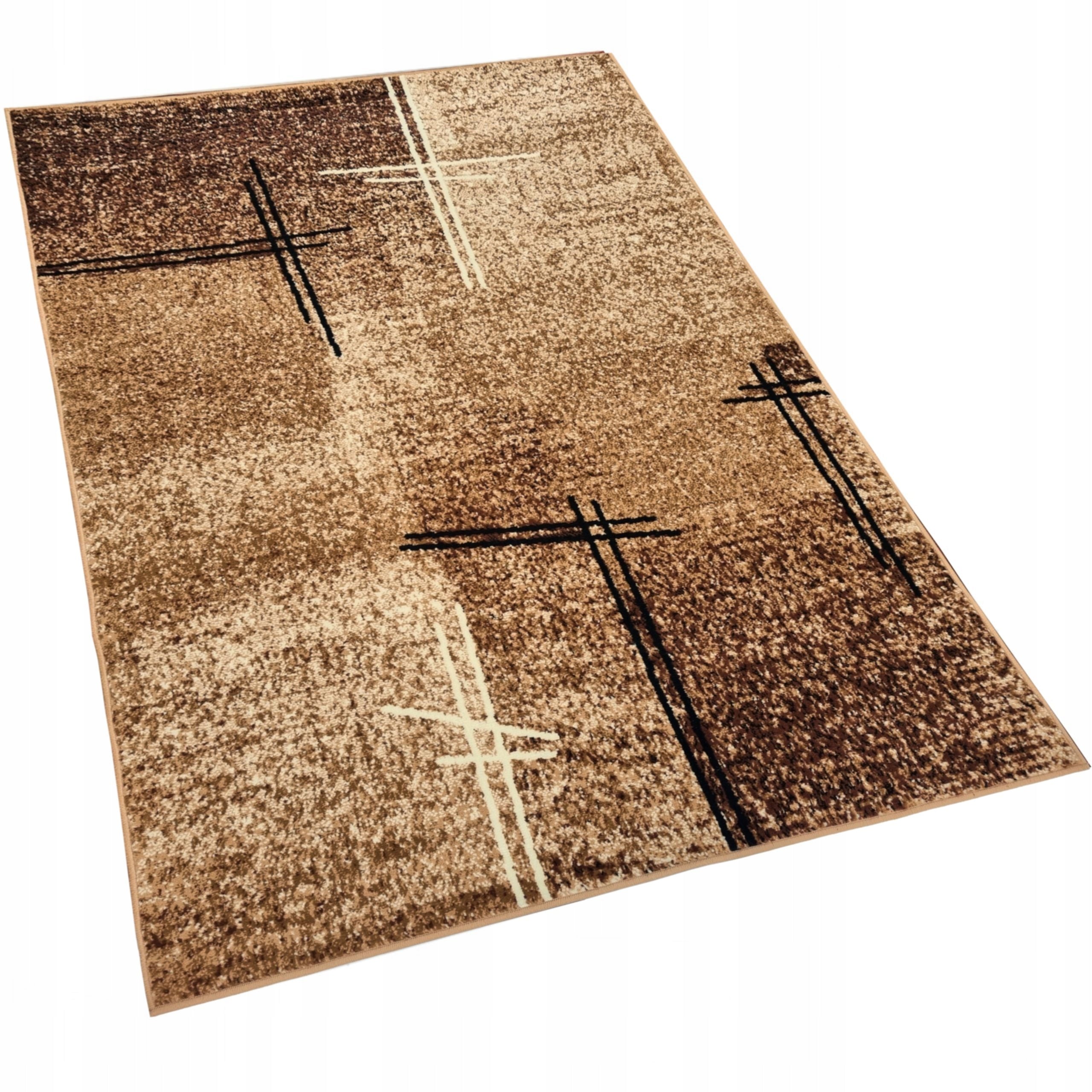 CARPET 160X220 FOR THE ROOM SOLID TRIMMED BEIGE PRACTICAL BCF ~MIX PATTERNS