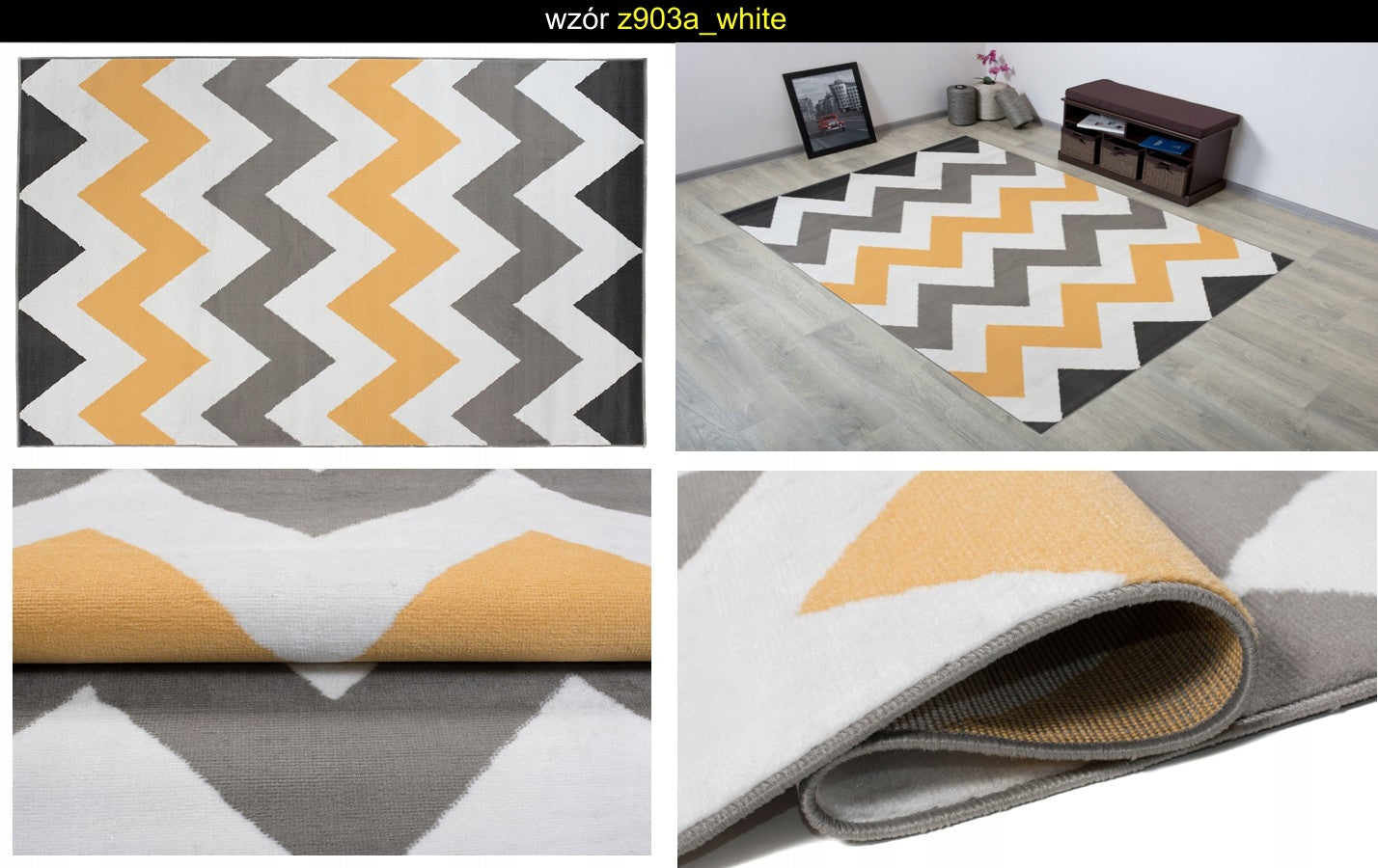 CARPET 180x250 COLORFUL CARPETS BCF PLUSH SOFT Thickness 8 mm
