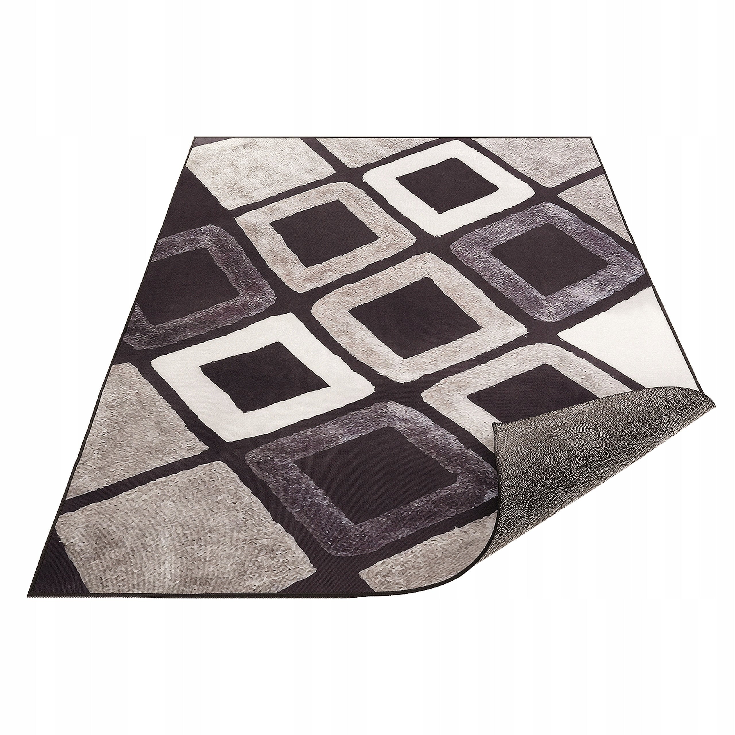 CARPET 200X300 BROWN-BLACK FOR LIVING ROOM BEDROOM ROOM NON-SLIP BCF Packaging status original
