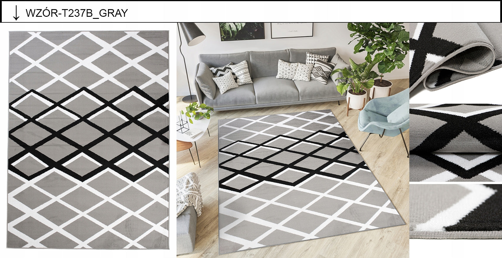 CARPET 300x400 BCF LUXURY SOFT MODERN DESIGNS Manufacturer code DYWAN BCF LUXURY MIĘKKI NOWOCZ