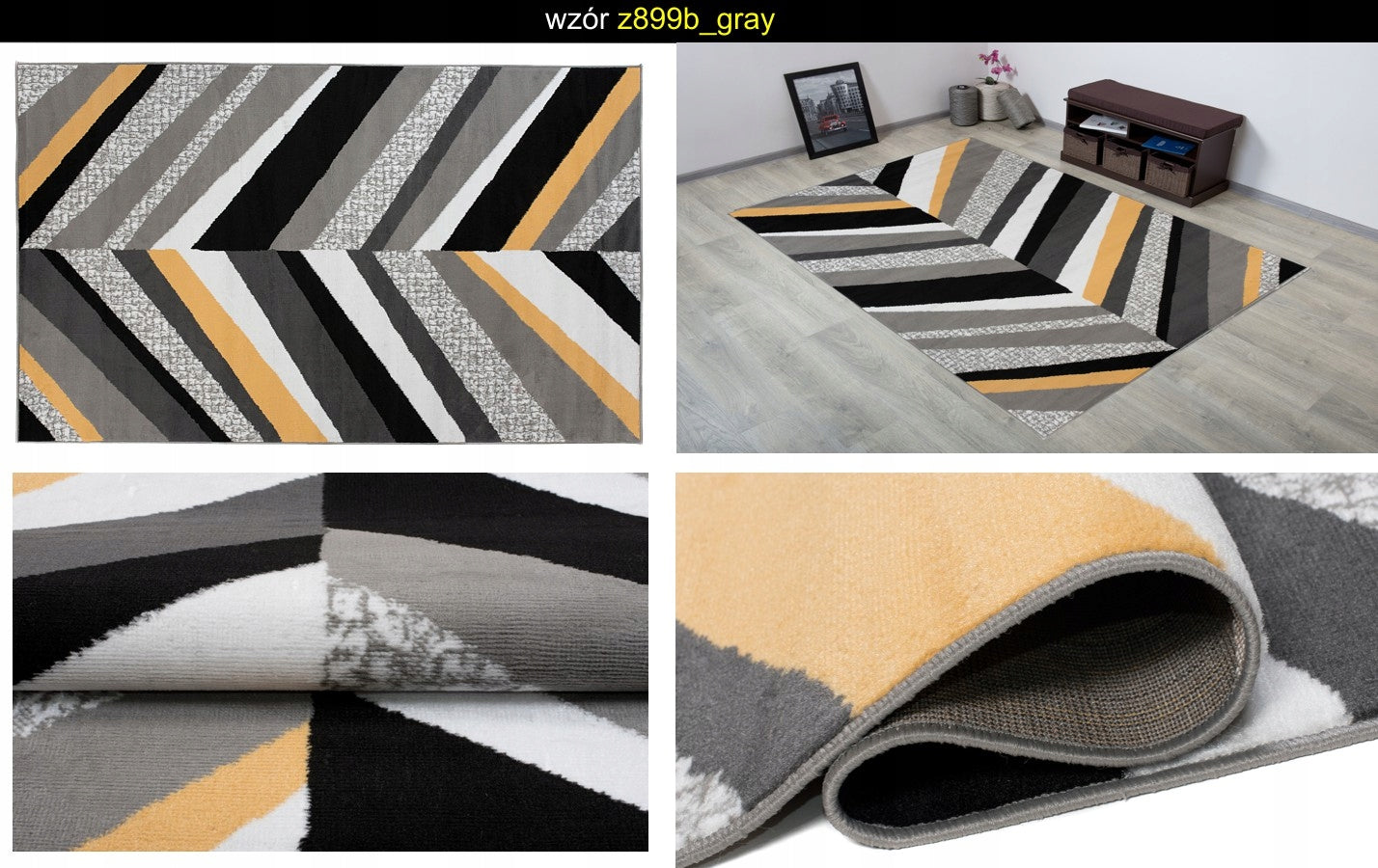 CARPET 300x400 COLOR CARPET BCF PLUSH SOFT Thickness 8 mm