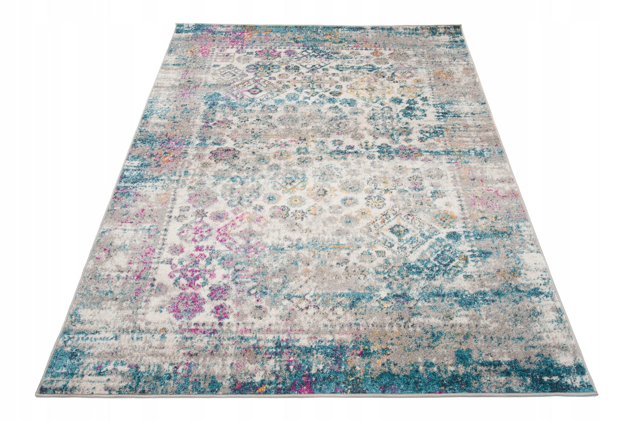 CARPET Azure 120x170 FASHIONABLE MODERN FRIZE s23 Kind with short hair