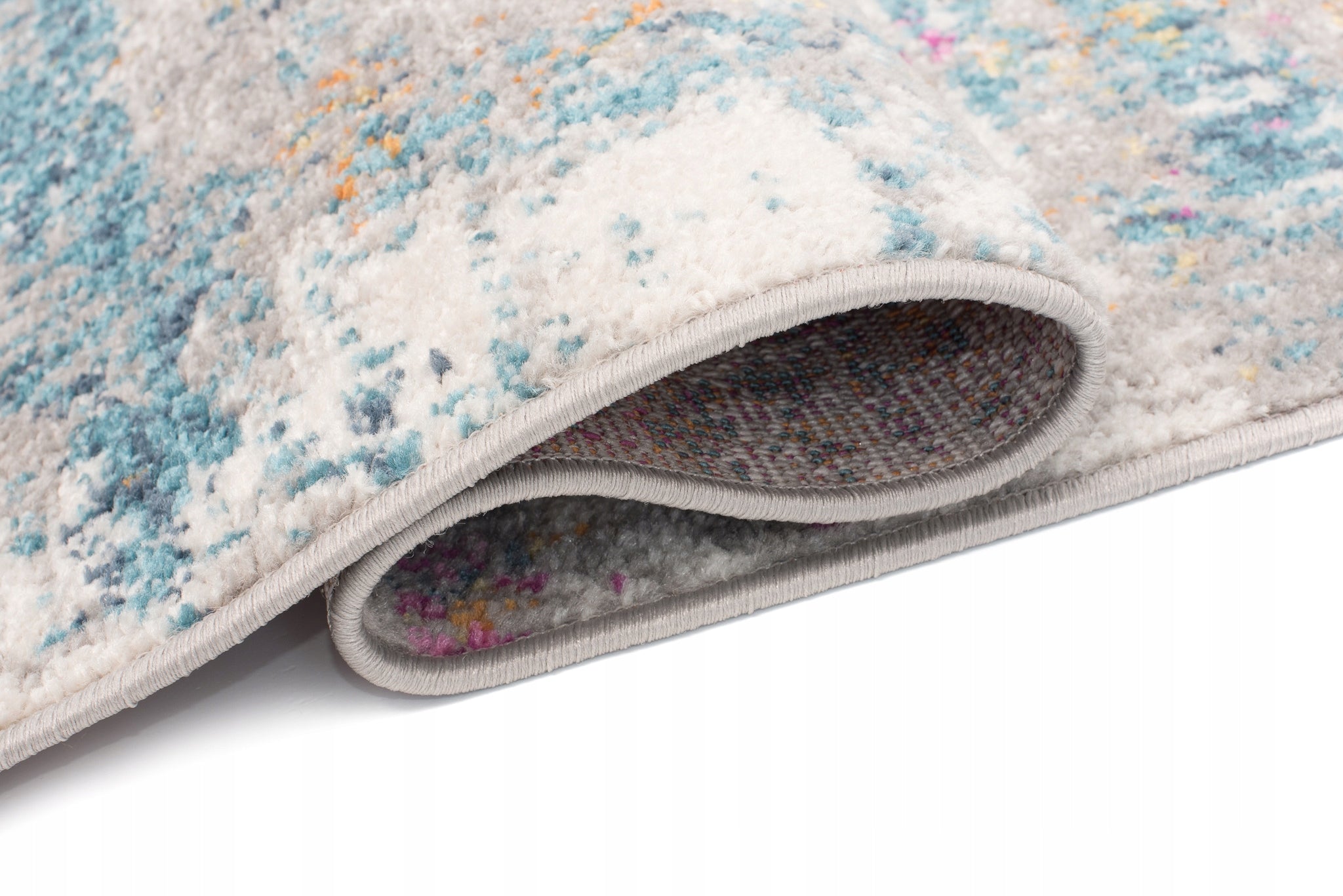 CARPET Azure 120x170 FASHIONABLE MODERN FRIZE s23 Length 170 cm