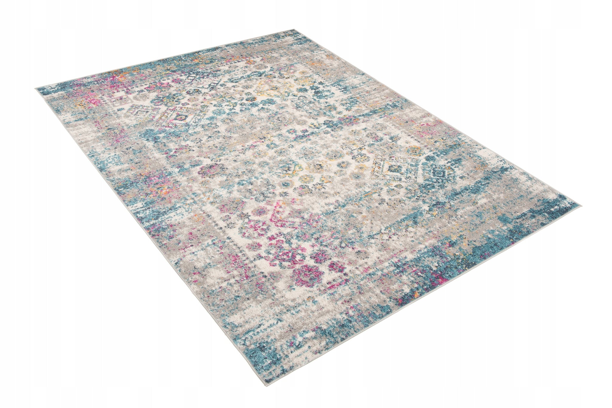 CARPET Azure 120x170 FASHIONABLE MODERN FRIZE s23 Pattern classic