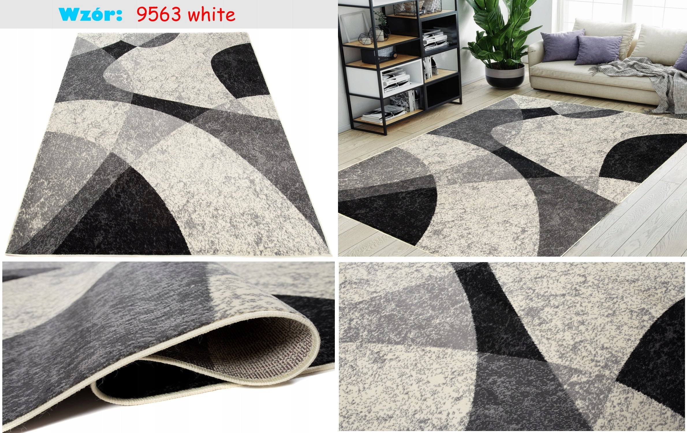 CARPET BCF 140x200 MODERN COLORS SOLID mix Brand Dywany Chemex