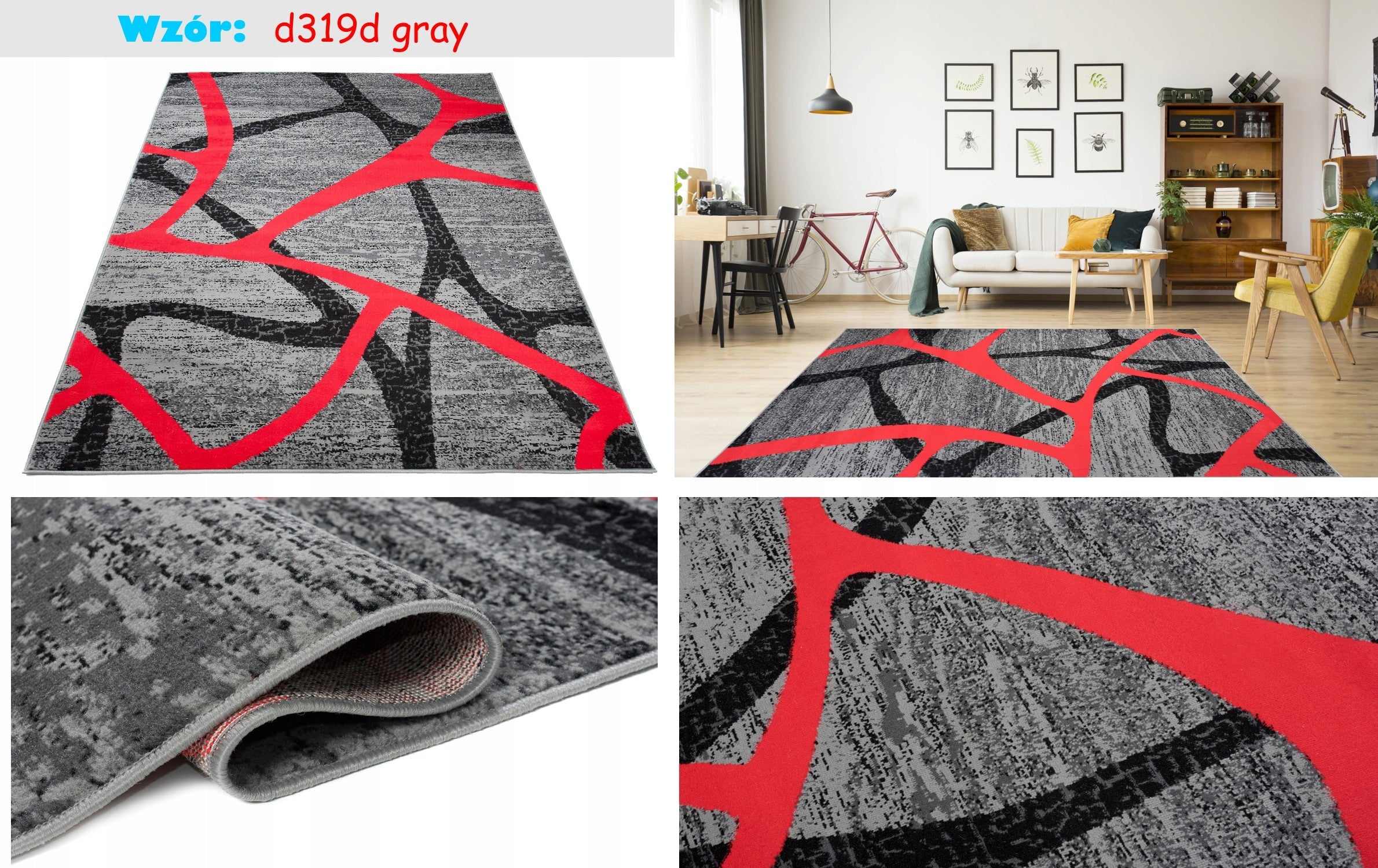 CARPET BCF 160x220 MODERN COLORS SOLID mix Product width 160 cm