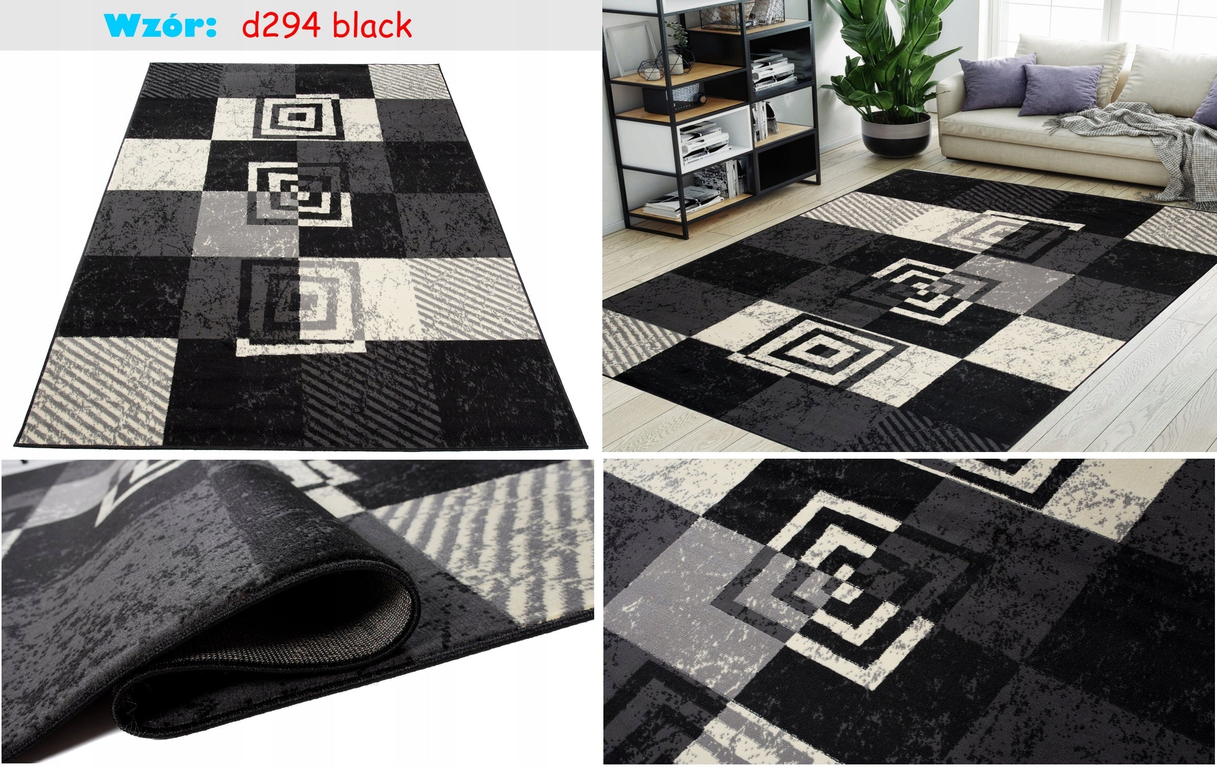 CARPET BCF 180x250 MODERN COLORS SOLID mix Brand Dywany Chemex