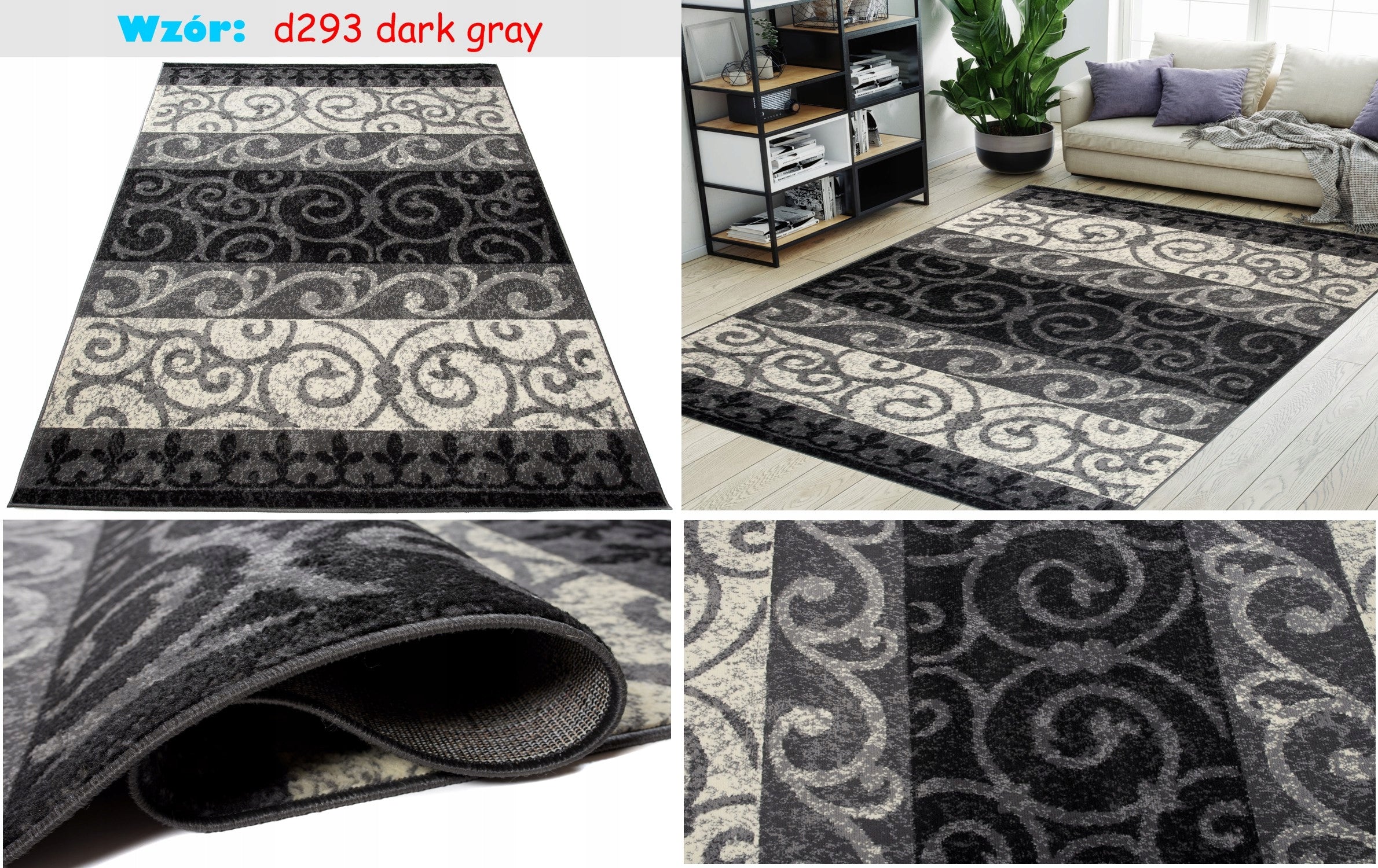 CARPET BCF 180x250 MODERN COLORS SOLID mix Manufacturer code Dywany