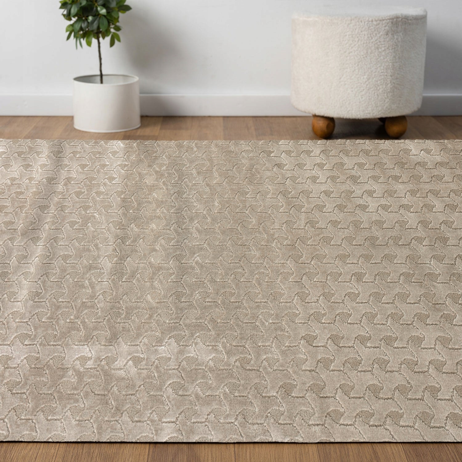 CARPET BEIGE 120X170 CM MODERN COSTA LIGHT PRACTICAL FOR LIVING ROOM SOFT Length 170 cm
