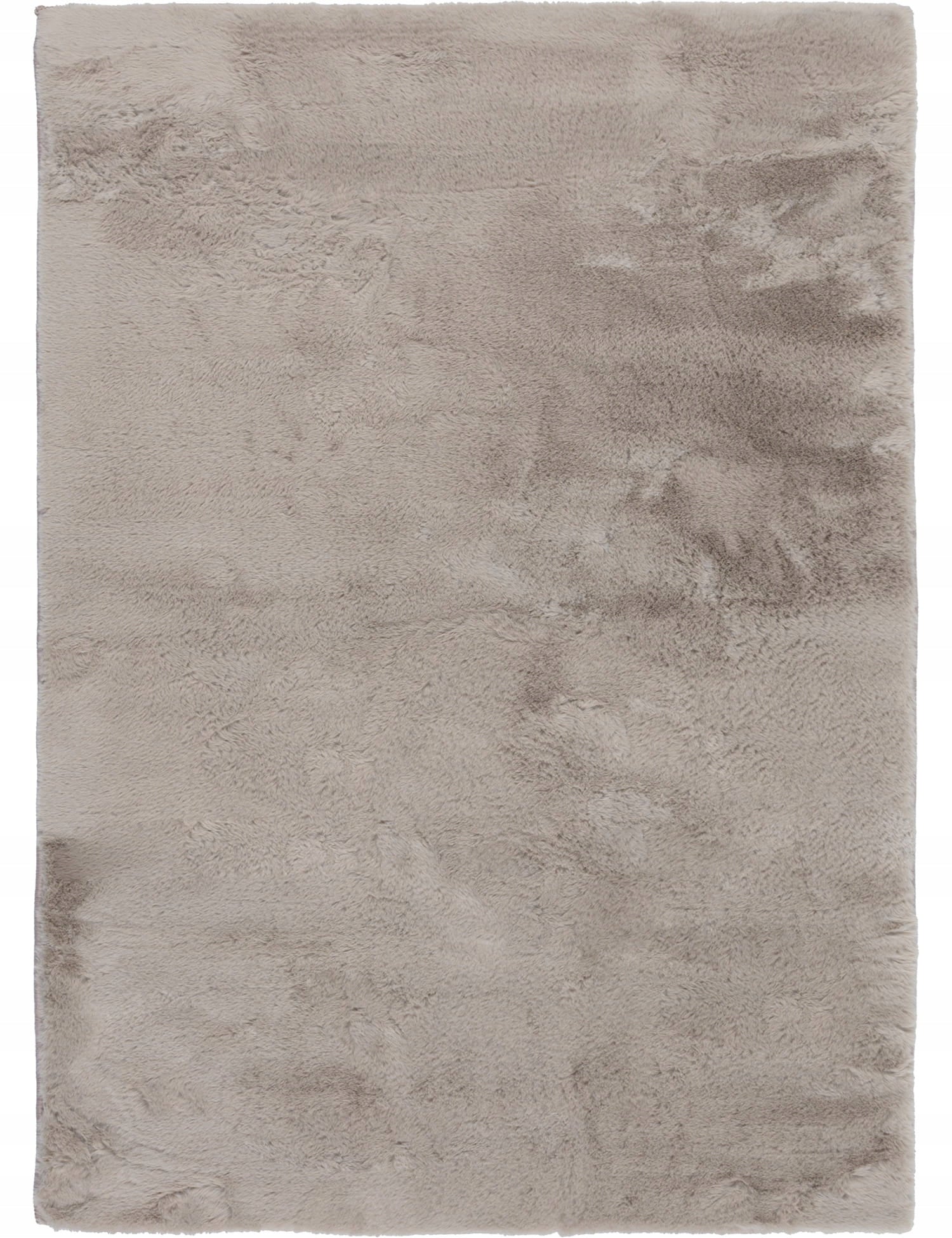 CARPET BEIGE RABBIT SOFT FLUFFY NICE ROOM FUR SMOOTH 120x170CM