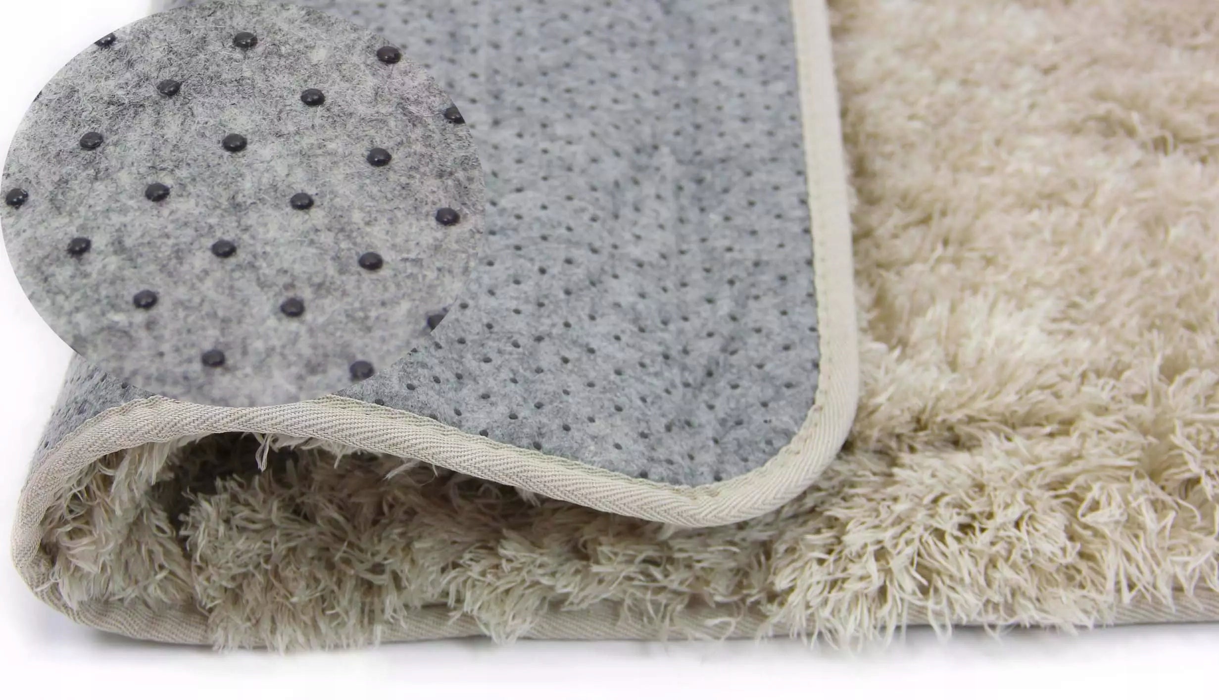 CARPET FOR BATHROOM LAUNDRY NON-SLIP BEIGE SOFTI 80x120cm Manufacturer code Softi Bath