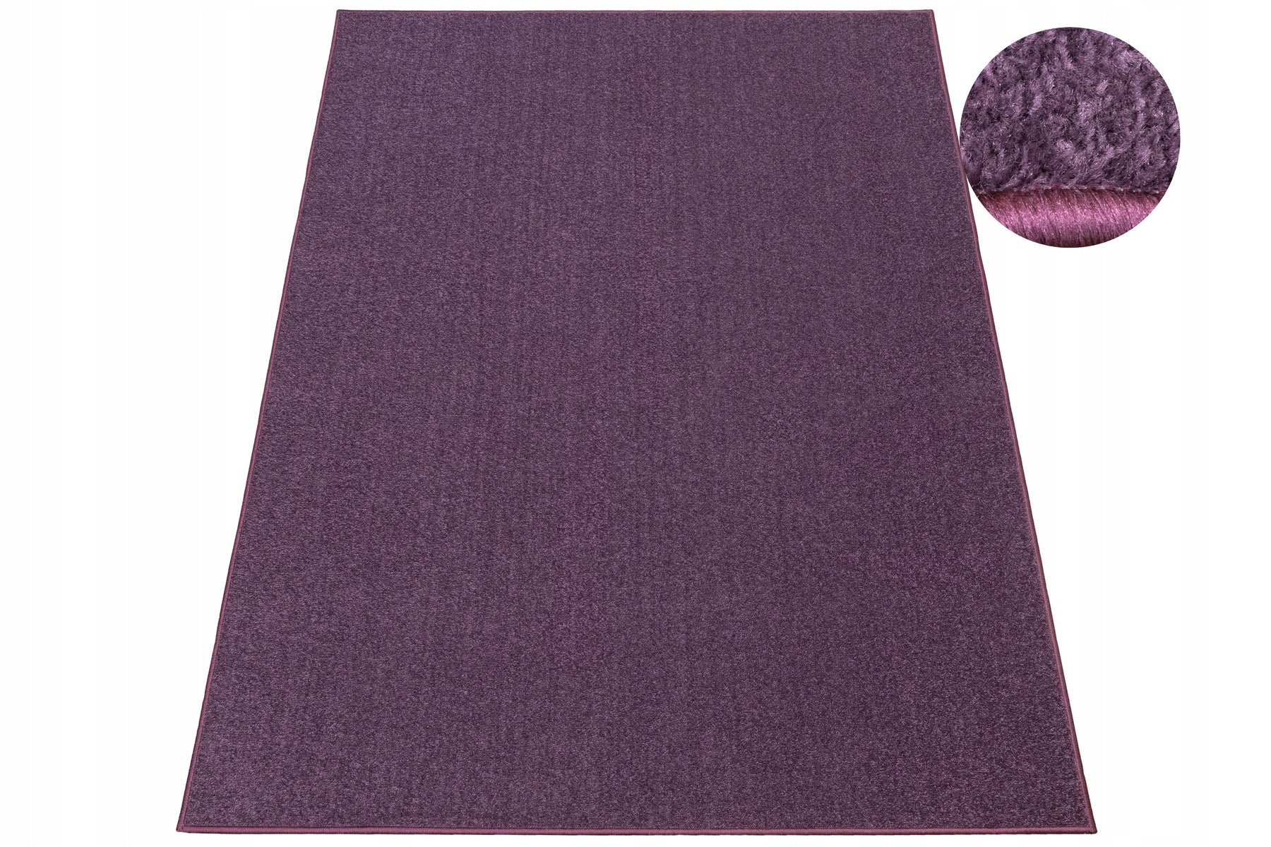 CARPET FOR LIVING ROOM FASHIONABLE PURPLE DYNASTY MADE TO MEASURE ON FELT 150x200 cm