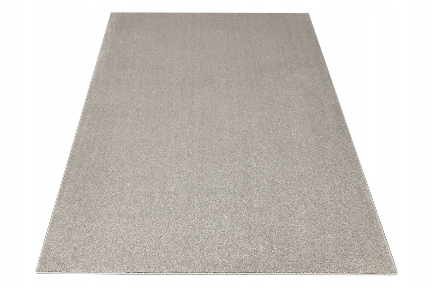 CARPET GREY SOFT ON FELT SMOOTH SHINY FOR LIVING ROOM VEYRON 200x300 cm Kind with short hair
