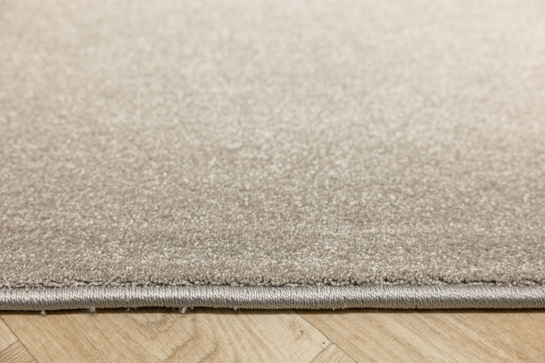 CARPET GREY SOFT ON FELT SMOOTH SHINY FOR LIVING ROOM VEYRON 200x300 cm Length 300 cm