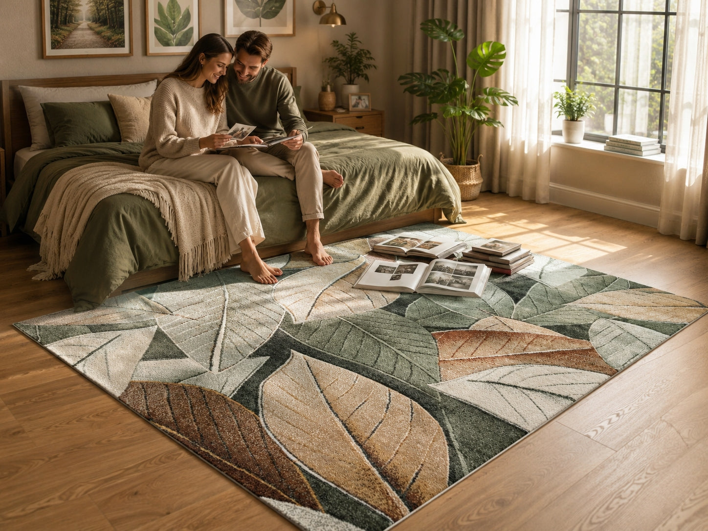 CARPET HOMNIA FOREST MODERN CARPET FOR LIVING ROOM PREMIUM QUALITY 160x220 Packaging status original