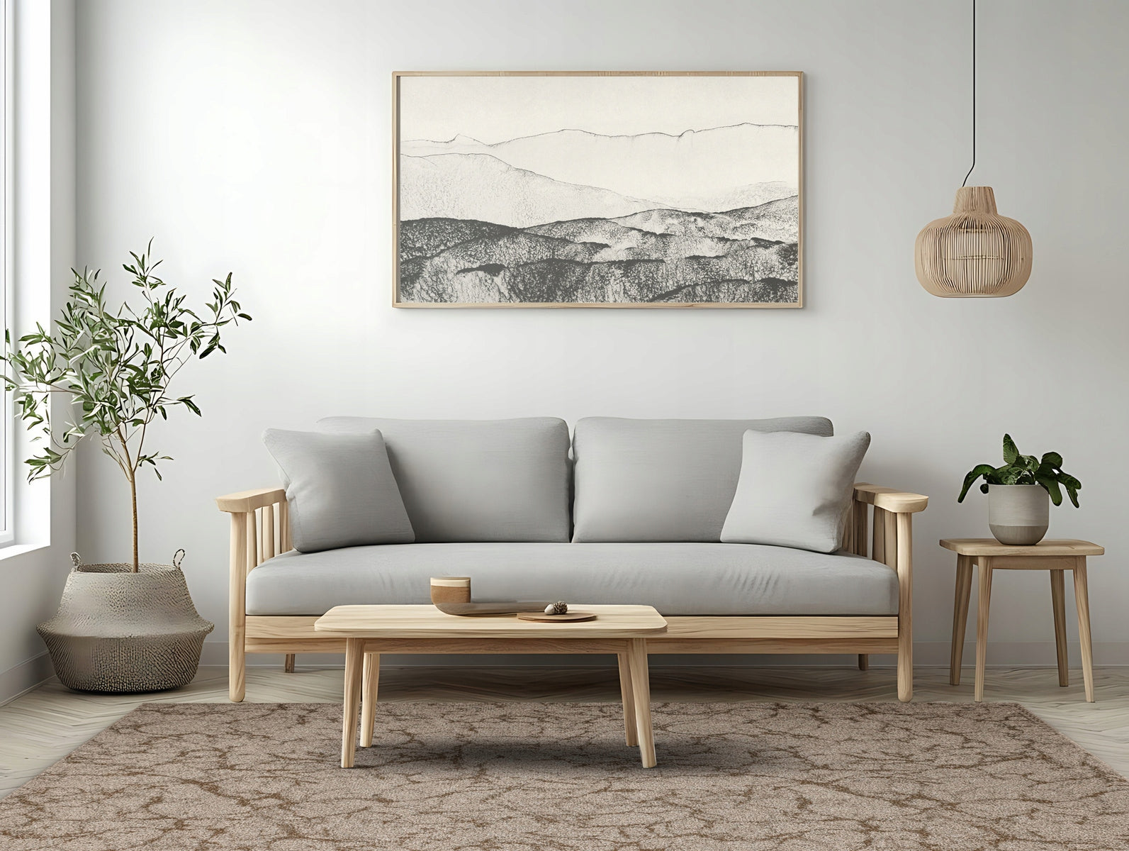 CARPET LOOP BROWN BEIGE LIKE MARBLE ON FELT FOR BEDROOM MARBLE 250x300 cm Product width 250 cm