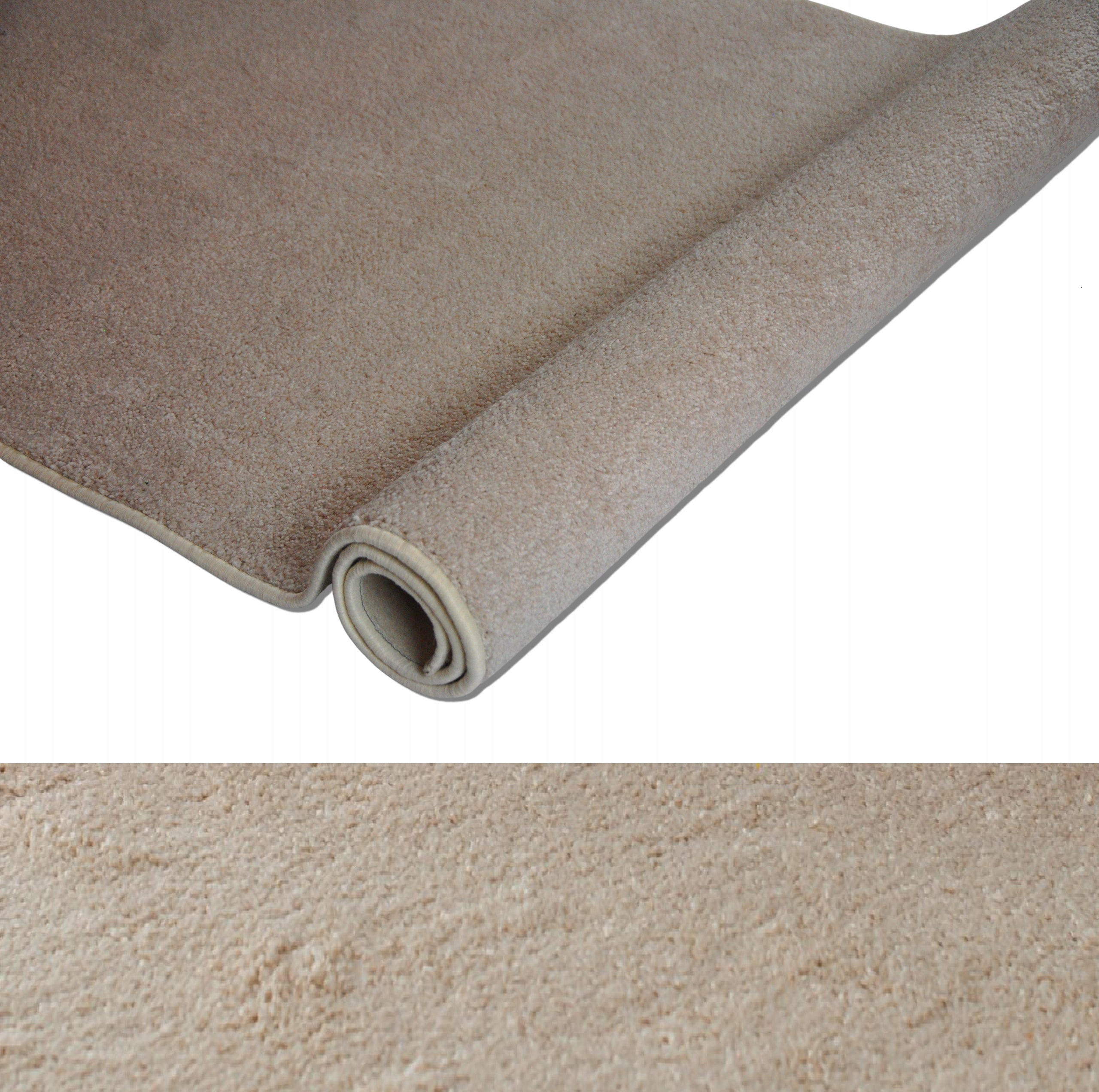 CARPET SHAGGY CIRCLE Intens Muse 02 CREAM TRIMMED SOFT FOR LIVING ROOM 180x180cm Packaging status original