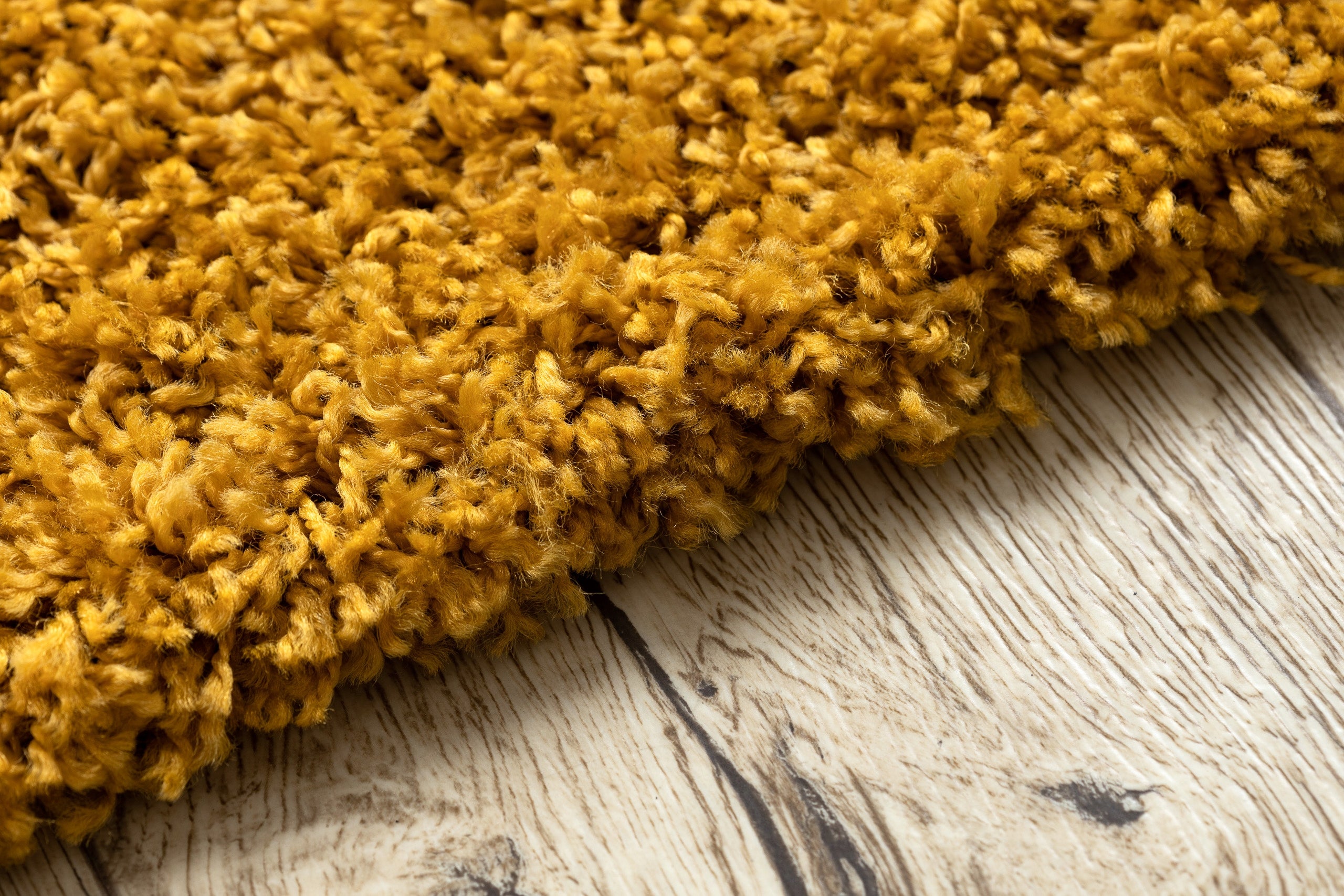 CARPET SOFFI shaggy 120x170 cm thick GOLD # AF090 For for interiors