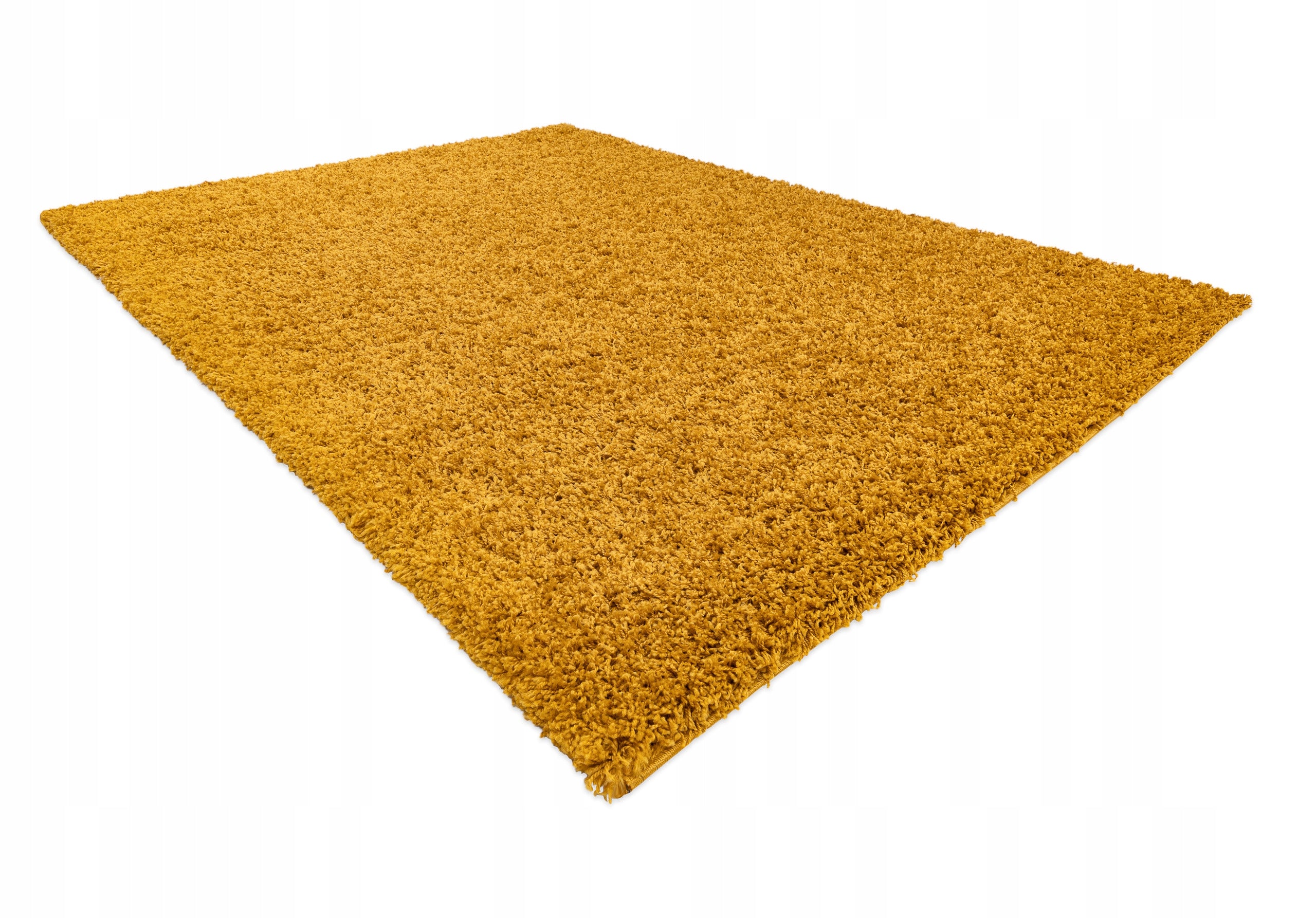 CARPET SOFFI shaggy 120x170 cm thick GOLD # AF090 Shape rectangular