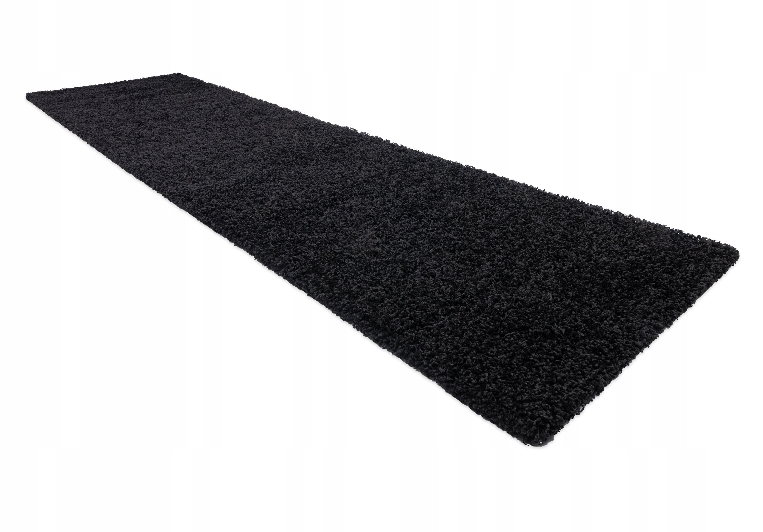 CARPET SOFFI shaggy 70x250 cm thick BLACK # AF152 Brand Dywany Łuszczów