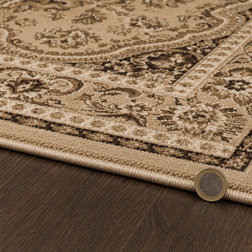 CARPET TRIMMED 250X350 FOR LIVING ROOM BEIGE WOVEN ~MODERN FASHIONABLE PATTERNS Manufacturer code DYWANY BCF 250x350 - mix wzorów