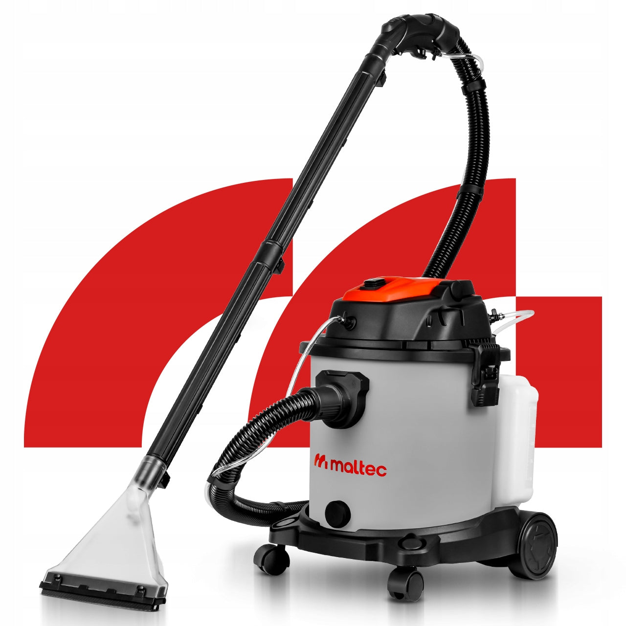 CARPET UPHOLSTERY WASHING VACUUM CLEANER NARROW SUCTION CUP 4IN1 STRONG 2200W Dominant color silver/gray