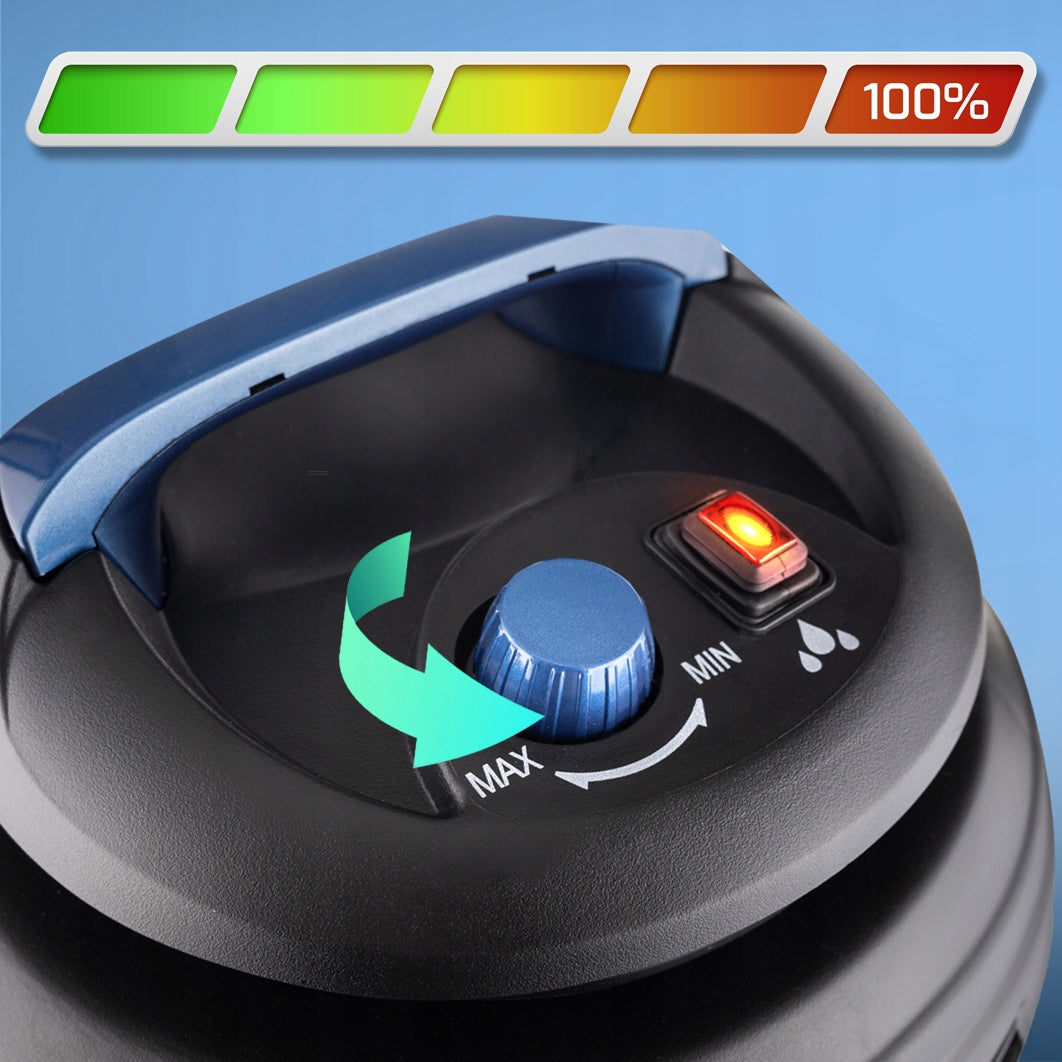 CARPET WASHING VACUUM CLEANER UPHOLSTERY SUCTION CUP STRONG KANWOD 2000W Dominant color silver/gray