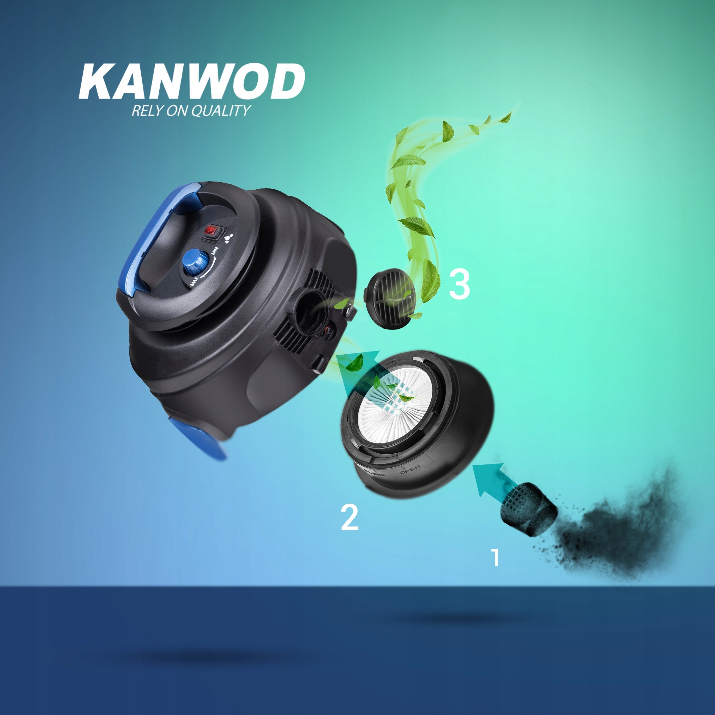 CARPET WASHING VACUUM CLEANER UPHOLSTERY SUCTION CUP STRONG KANWOD 2000W Power 2000 W