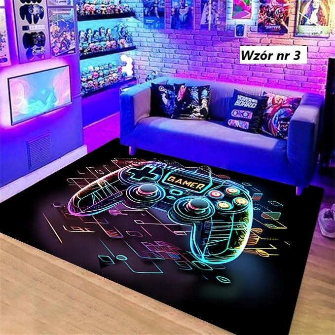 CARPET YOUTH GAMER 120x170 CM GIFT GAMING PAD XBOX XXL!! Manufacturer code 45Ydqqwdqw